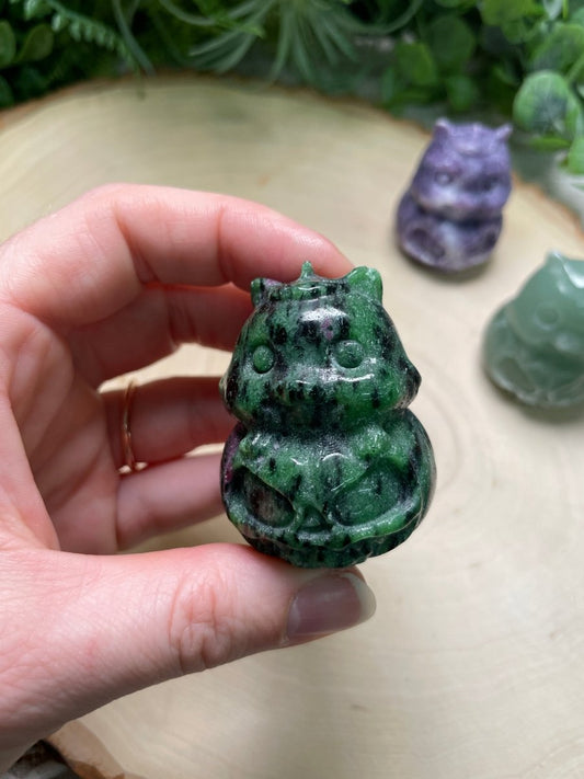 Crystal Chipmunk in a Jack - O - Lantern | Copper Ashes