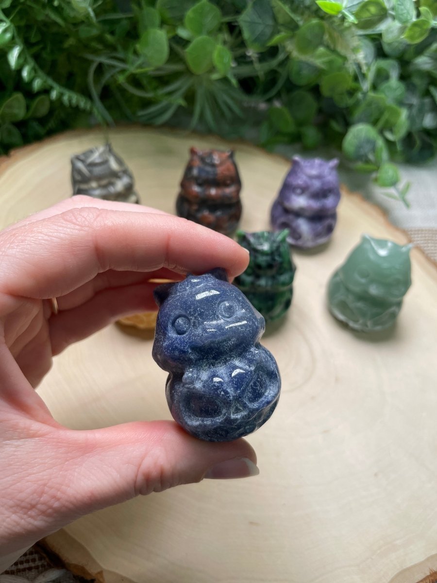 Crystal Chipmunk in a Jack - O - Lantern | Copper Ashes