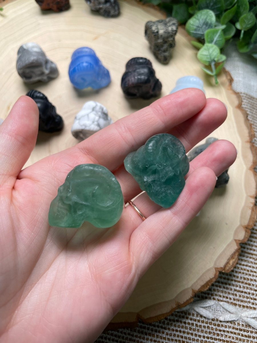 Crystal Demon Skull | Copper Ashes