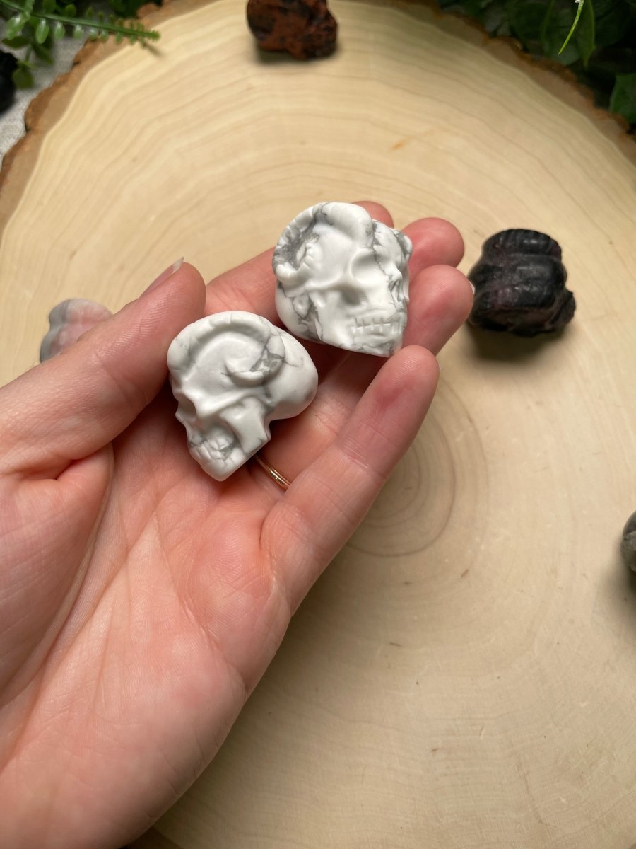 Crystal Demon Skull | Copper Ashes