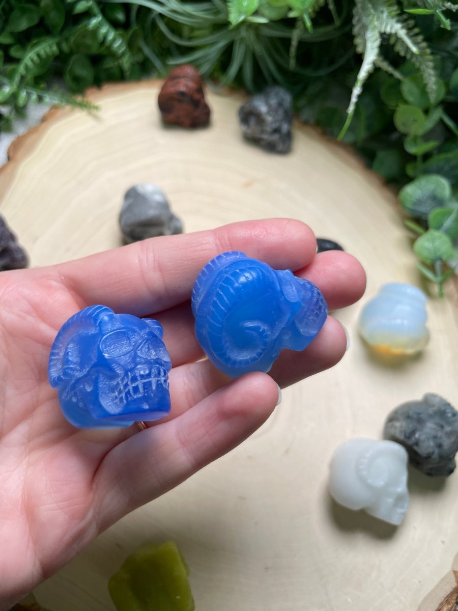 Crystal Demon Skull | Copper Ashes