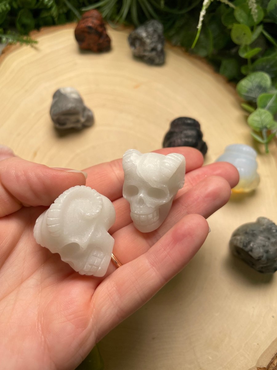 Crystal Demon Skull | Copper Ashes