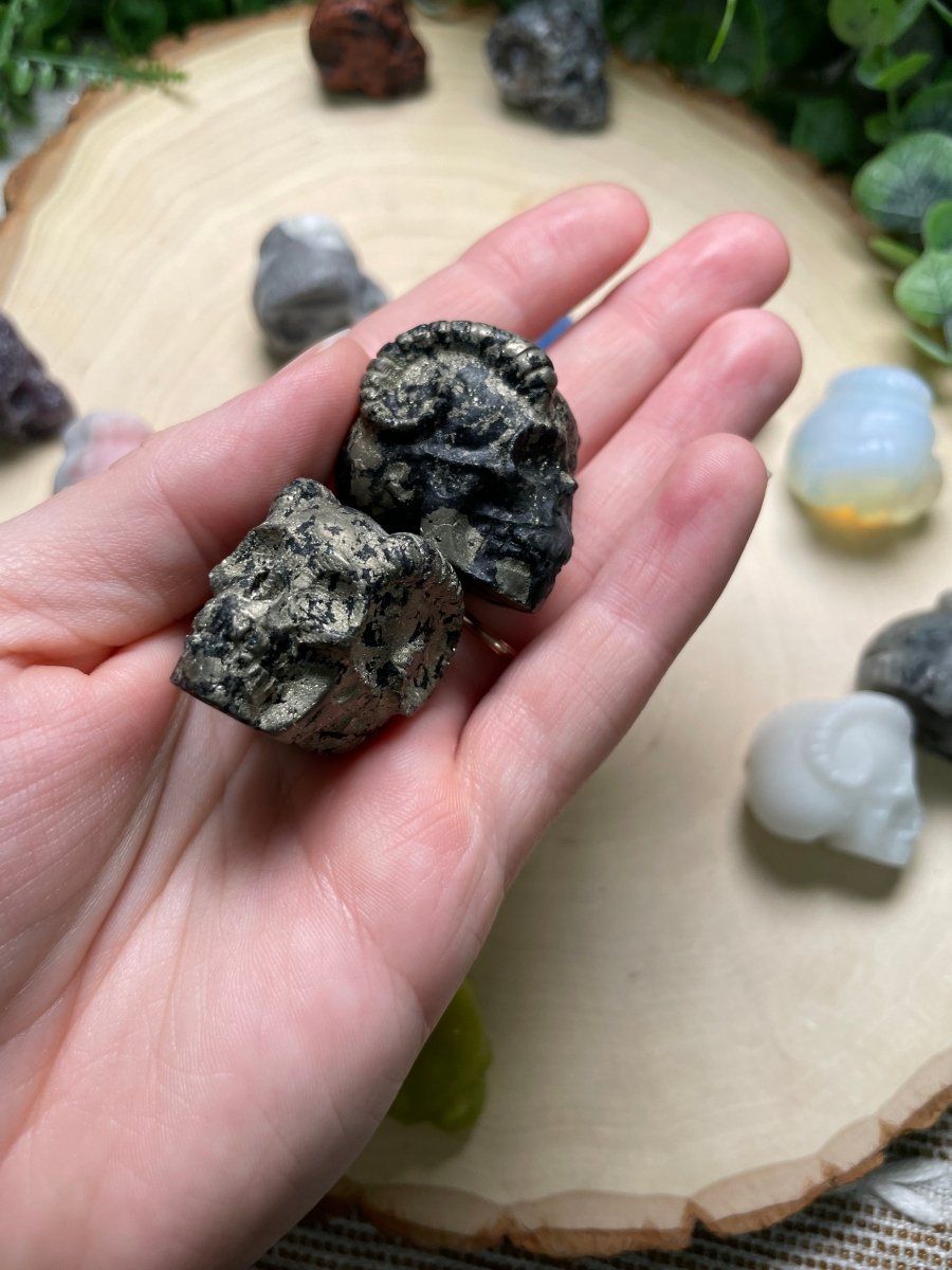 Crystal Demon Skull | Copper Ashes