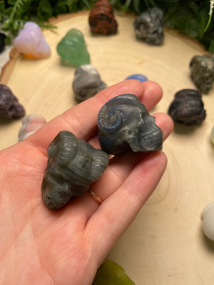 Crystal Demon Skull | Copper Ashes