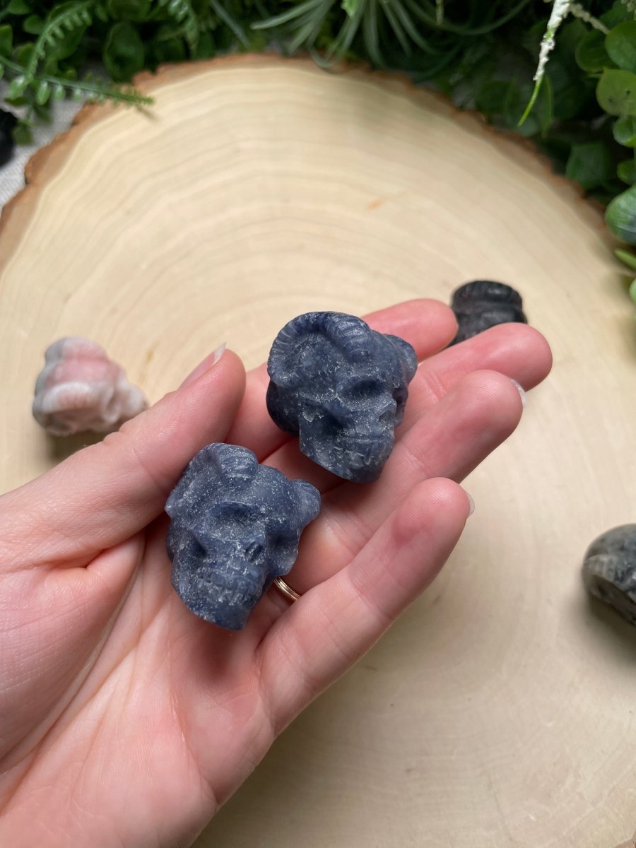 Crystal Demon Skull | Copper Ashes