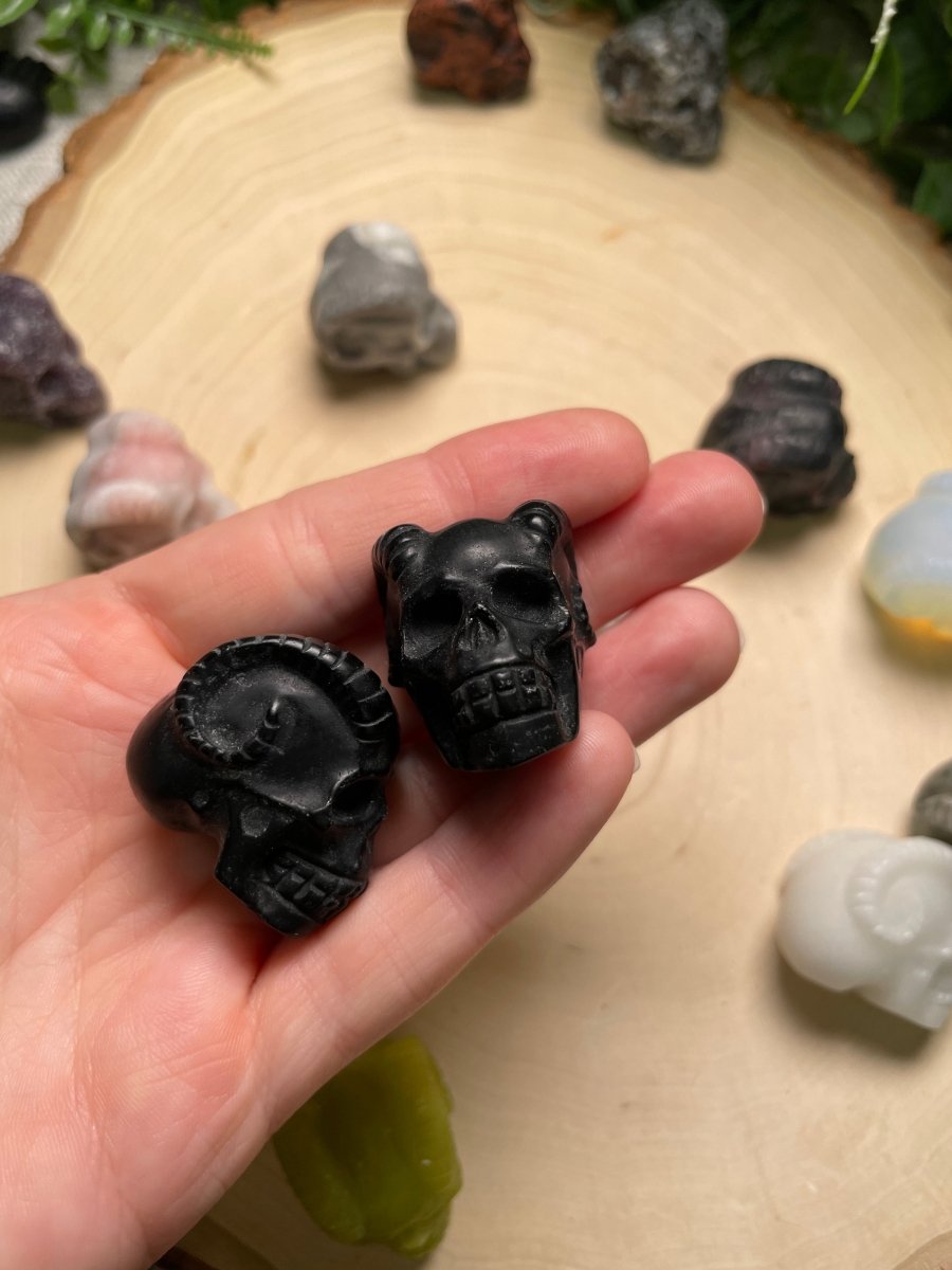 Crystal Demon Skull | Copper Ashes