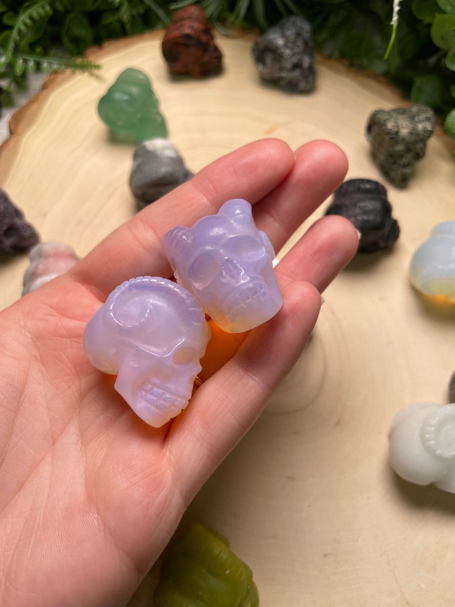 Crystal Demon Skull | Copper Ashes