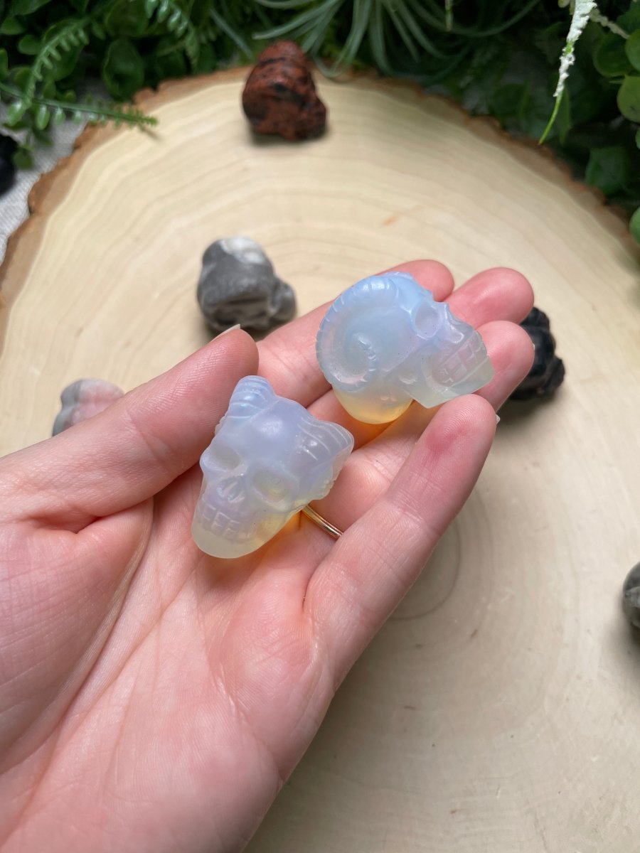 Crystal Demon Skull | Copper Ashes