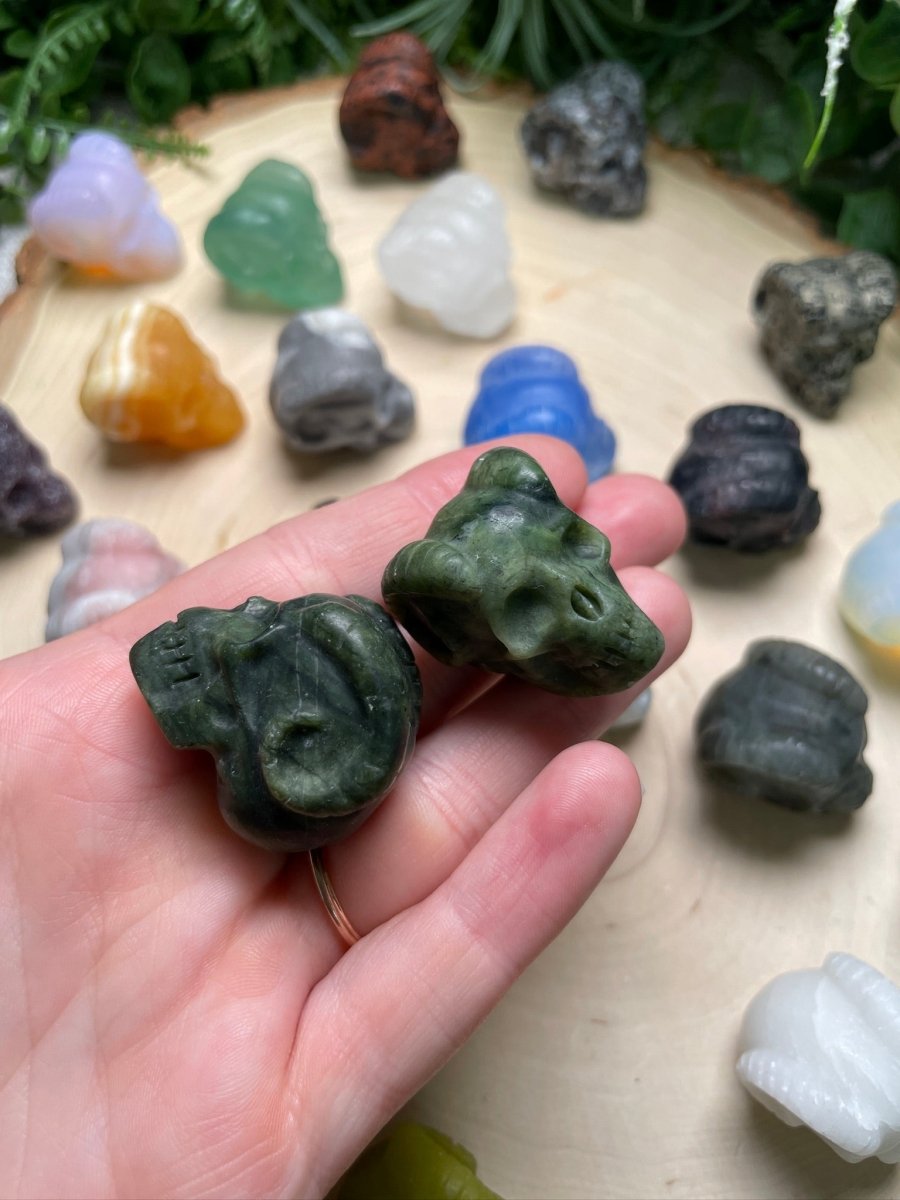 Crystal Demon Skull | Copper Ashes