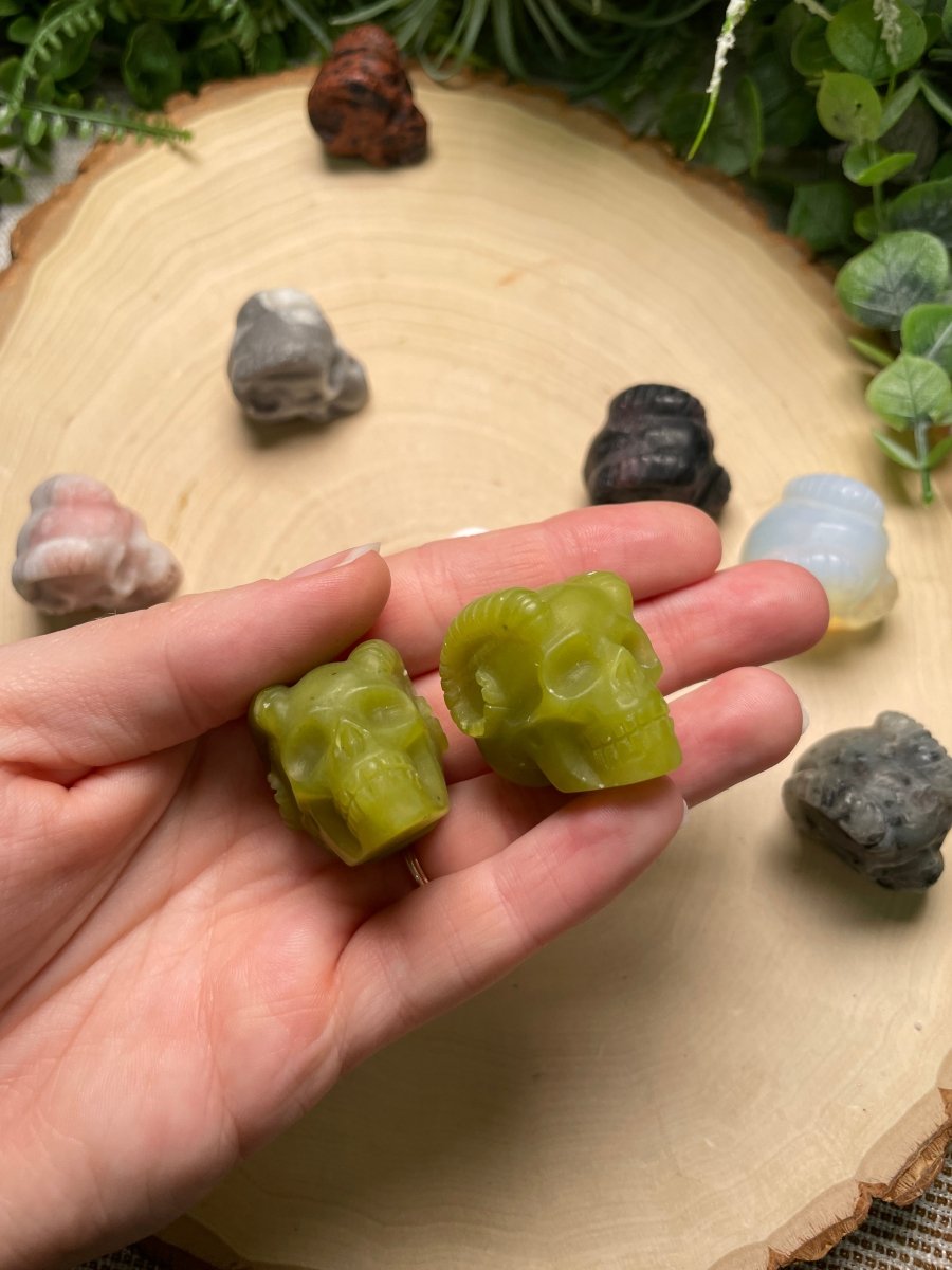 Crystal Demon Skull | Copper Ashes