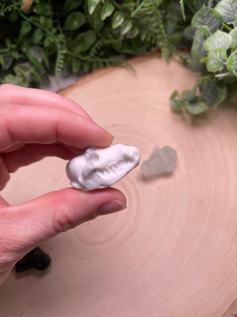 Crystal Dog Skull | Copper Ashes