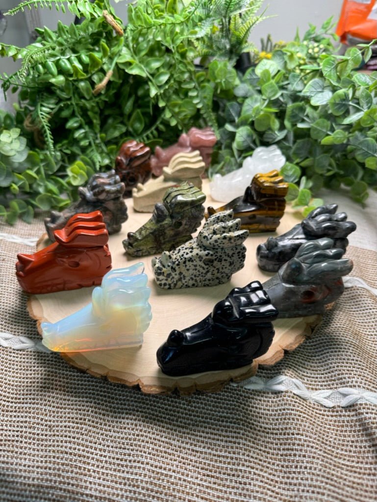 Crystal Dragon Head | Copper Ashes