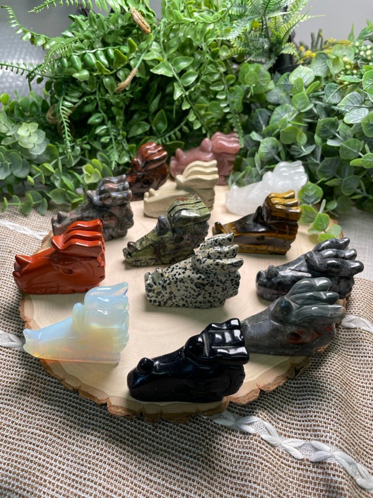 Crystal Dragon Head | Copper Ashes