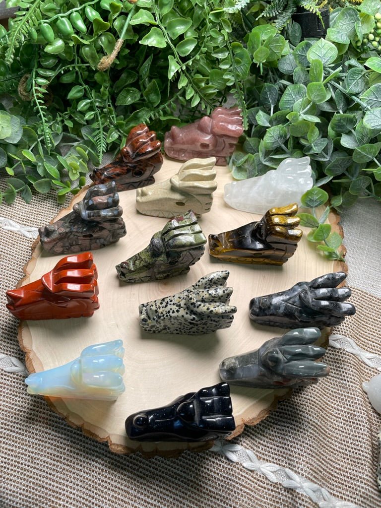 Crystal Dragon Head | Copper Ashes