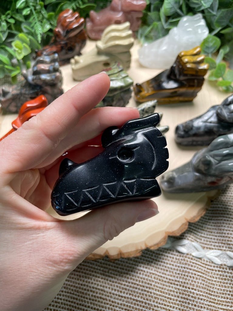 Crystal Dragon Head | Copper Ashes