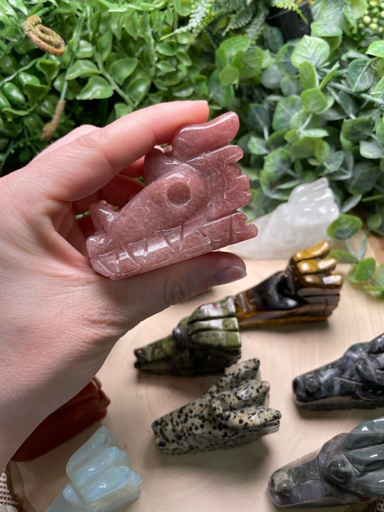 Crystal Dragon Head | Copper Ashes