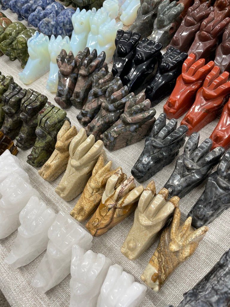 Crystal Dragon Head | Copper Ashes