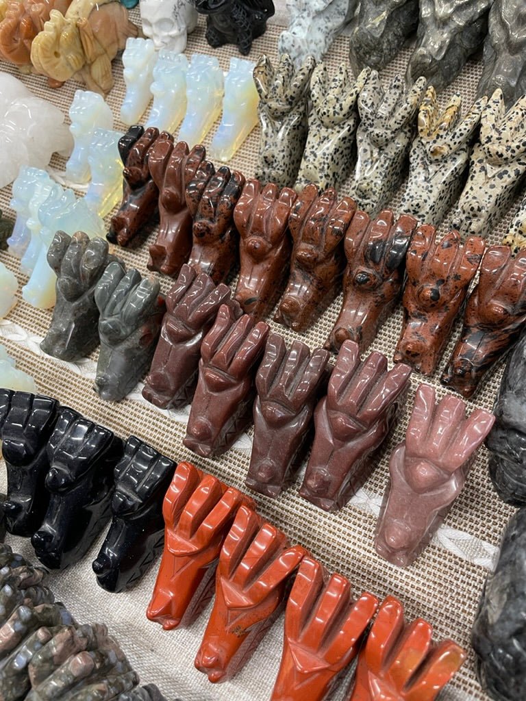 Crystal Dragon Head | Copper Ashes