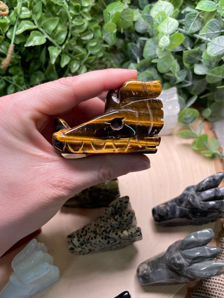 Crystal Dragon Head | Copper Ashes