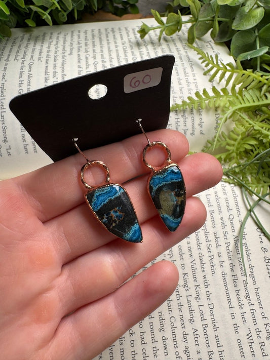 Crystal Earrings | Copper Ashes