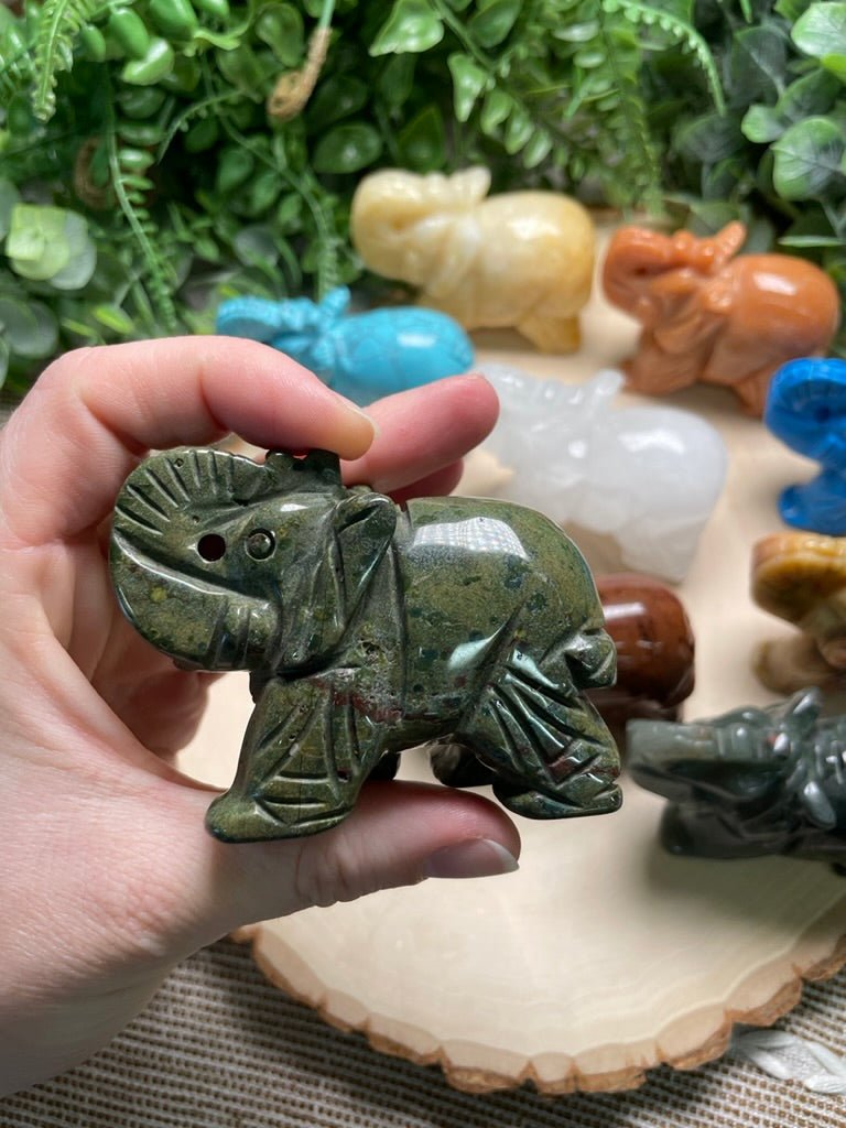 Crystal Elephant | Copper Ashes