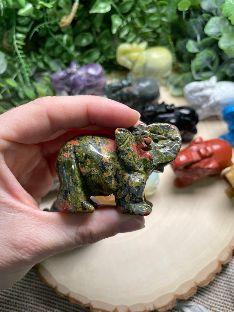 Crystal Elephant | Copper Ashes