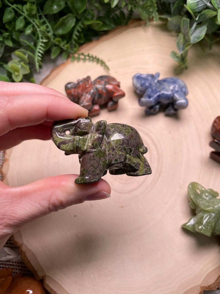 Crystal Elephant | Copper Ashes