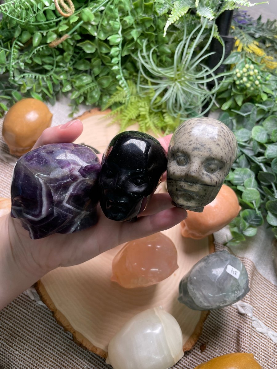 Crystal Fae Head | Copper Ashes