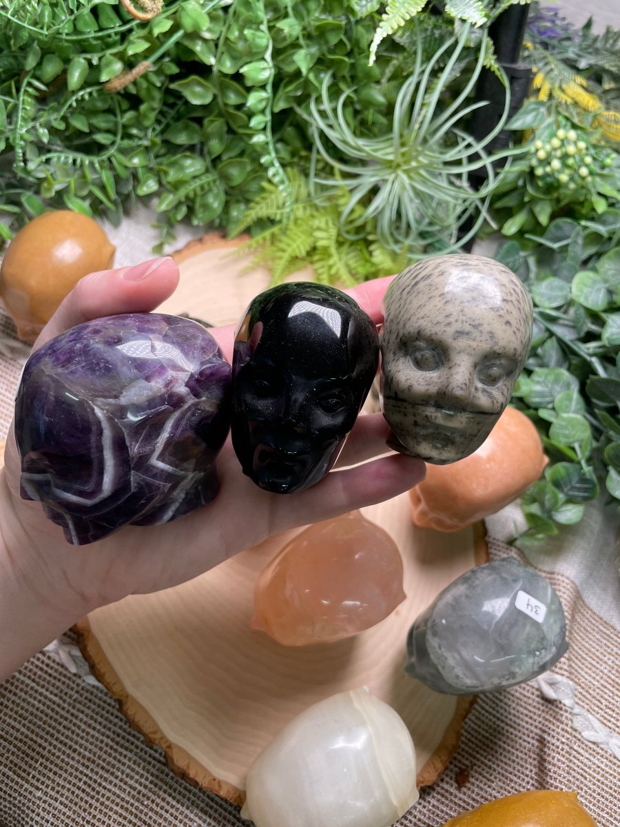 Crystal Fae Head | Copper Ashes