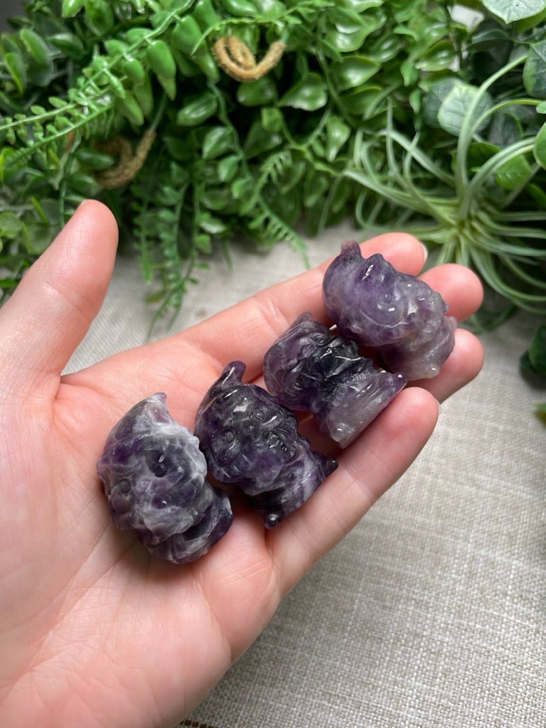 Crystal Gnome with a Gift | Copper Ashes