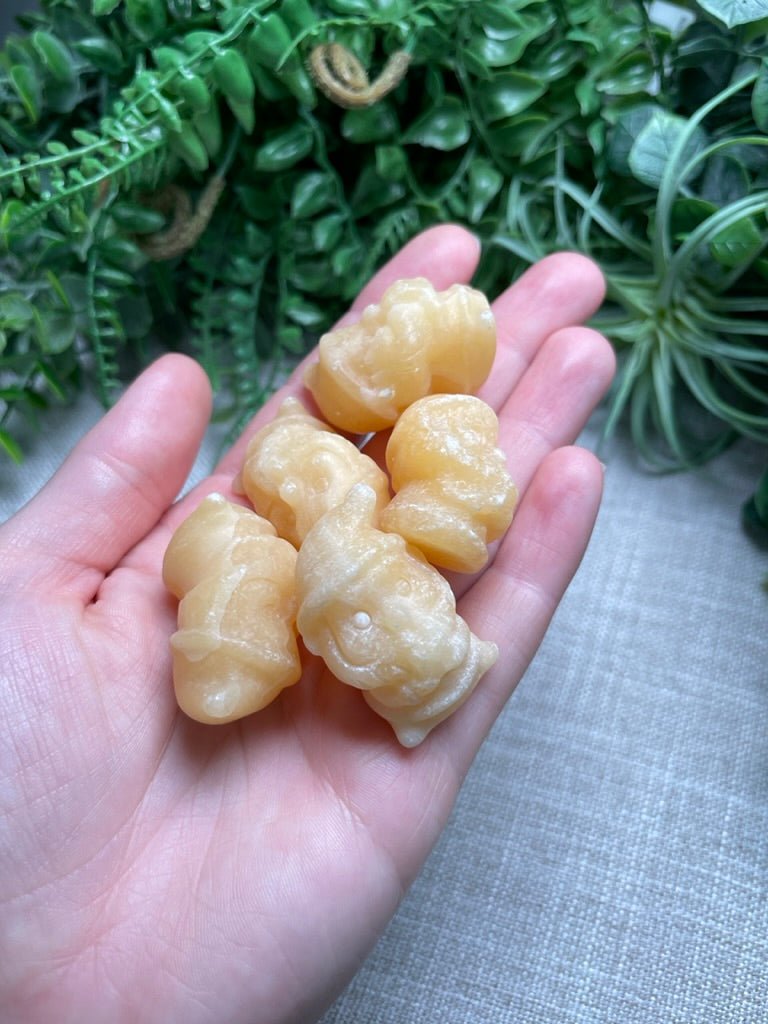 Crystal Gnome with a Gift | Copper Ashes