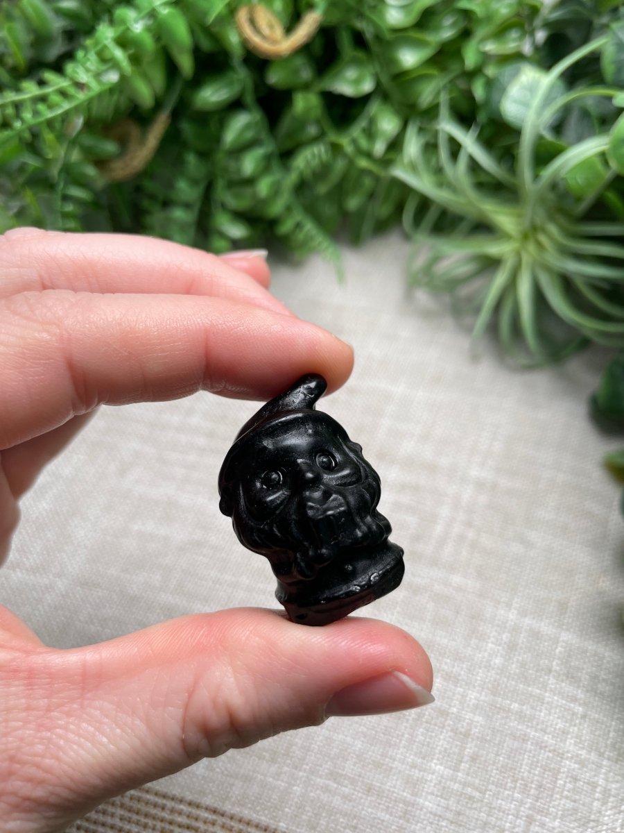 Crystal Gnome with a Gift | Copper Ashes