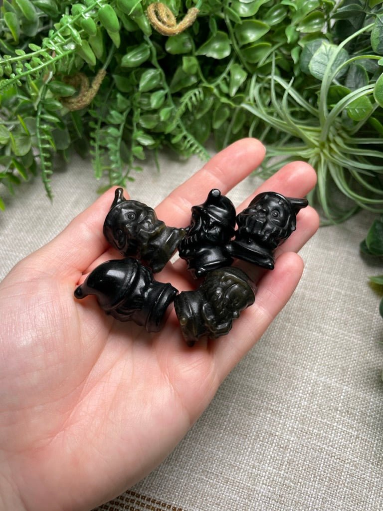 Crystal Gnome with a Gift | Copper Ashes