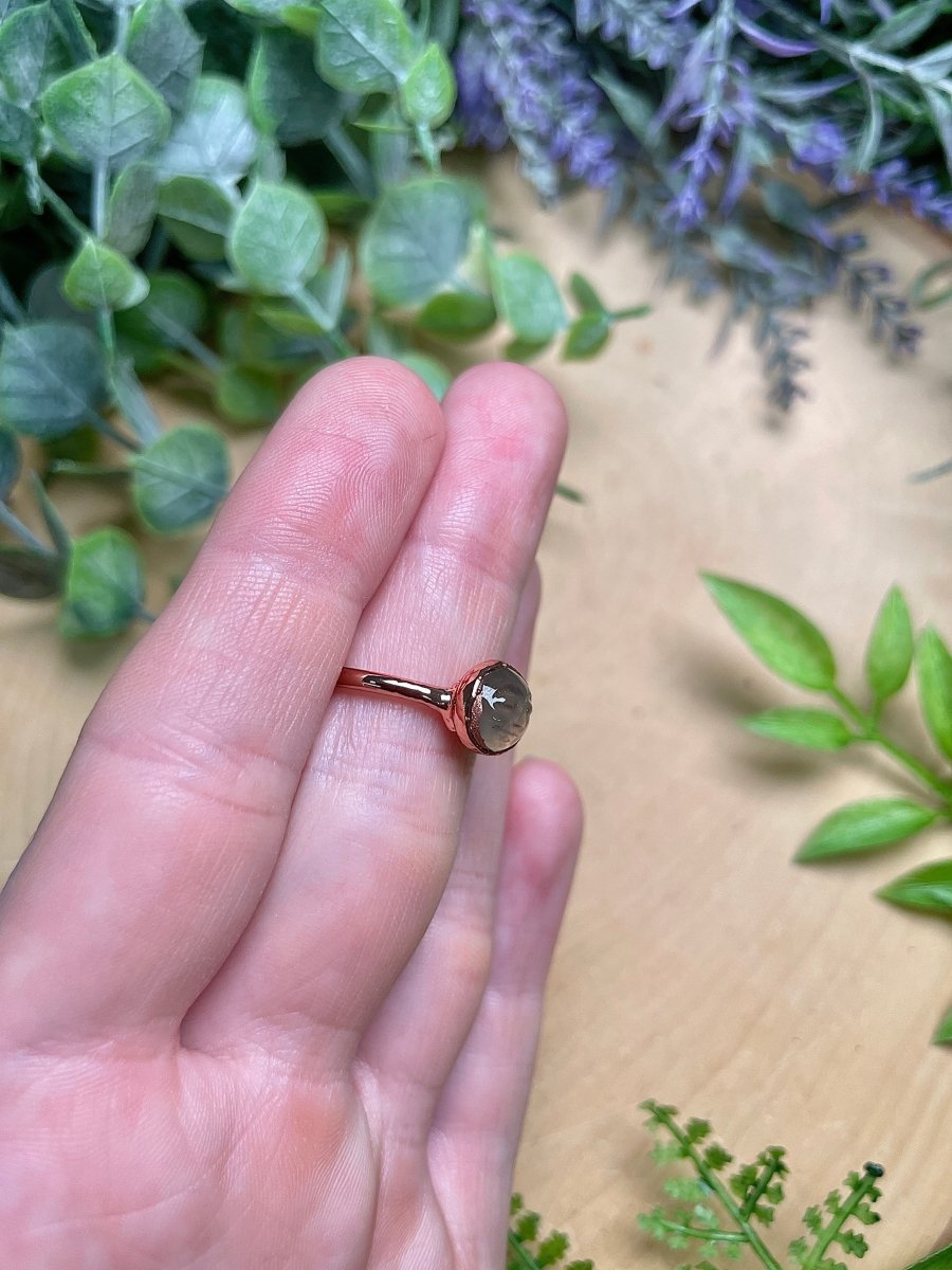 Crystal Goddess Ring | Copper Ashes
