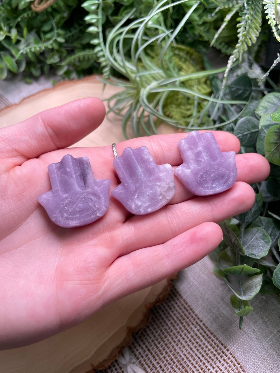 Crystal Hamsa | Copper Ashes