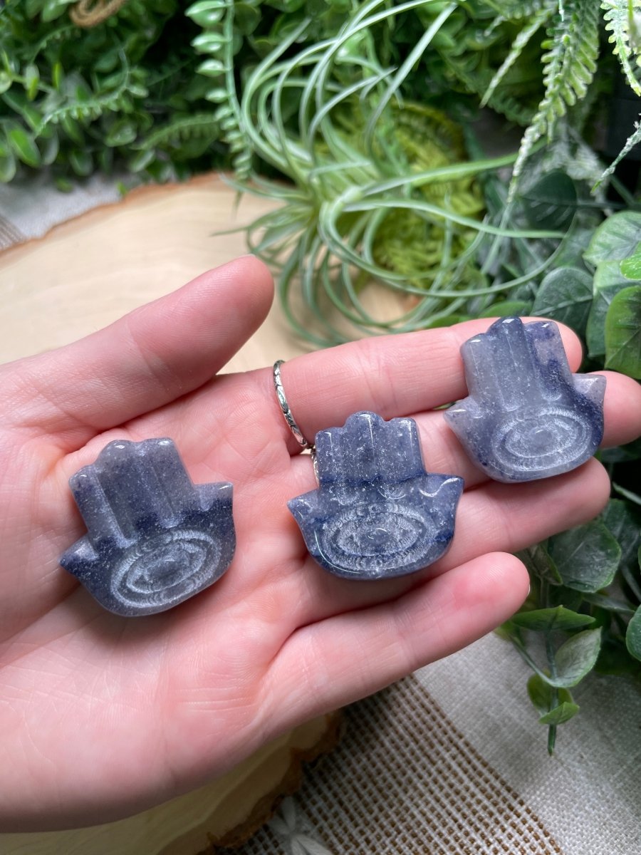 Crystal Hamsa | Copper Ashes