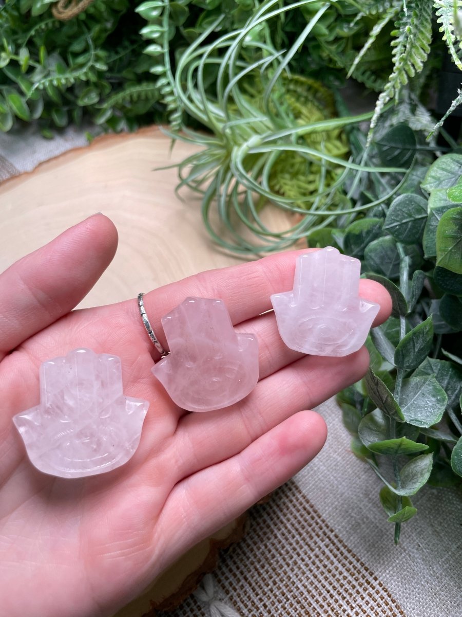 Crystal Hamsa | Copper Ashes