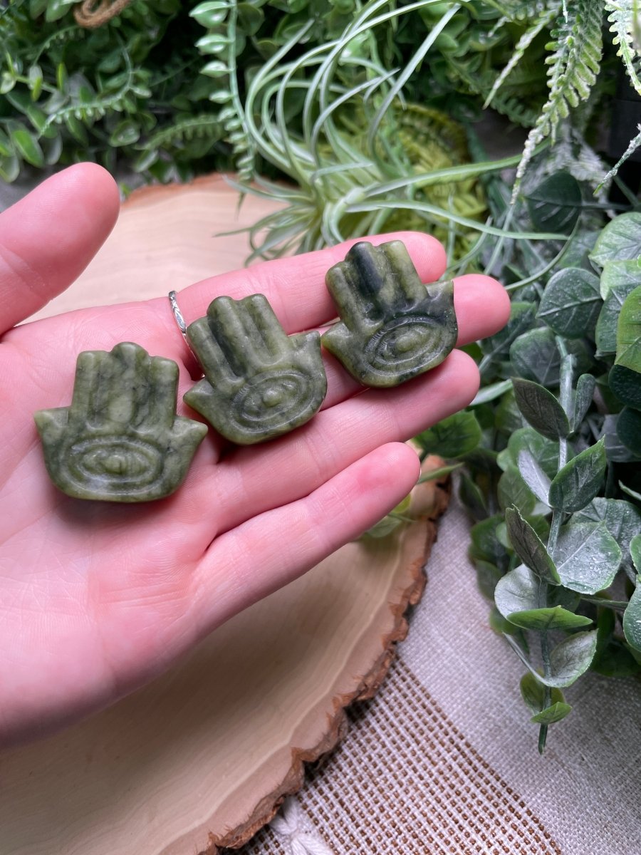 Crystal Hamsa | Copper Ashes