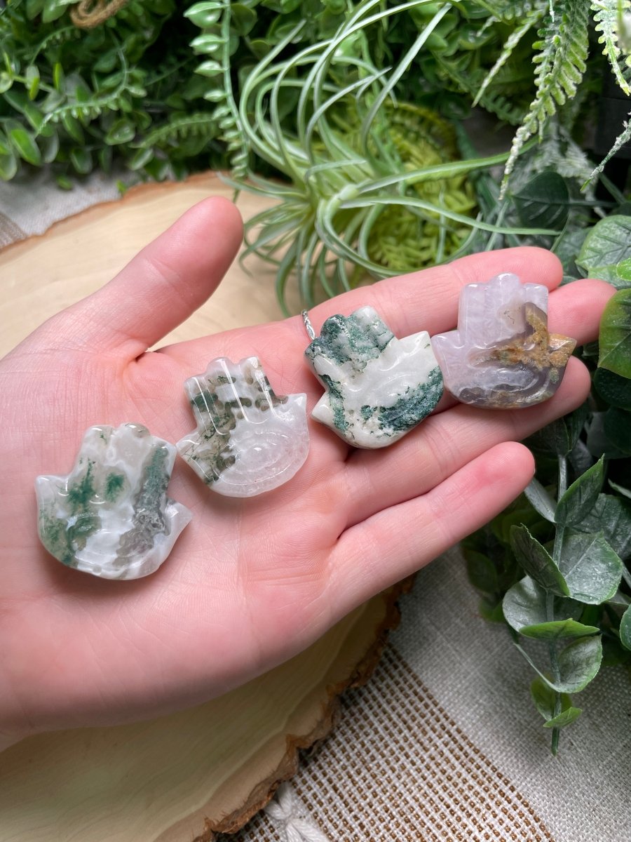 Crystal Hamsa | Copper Ashes