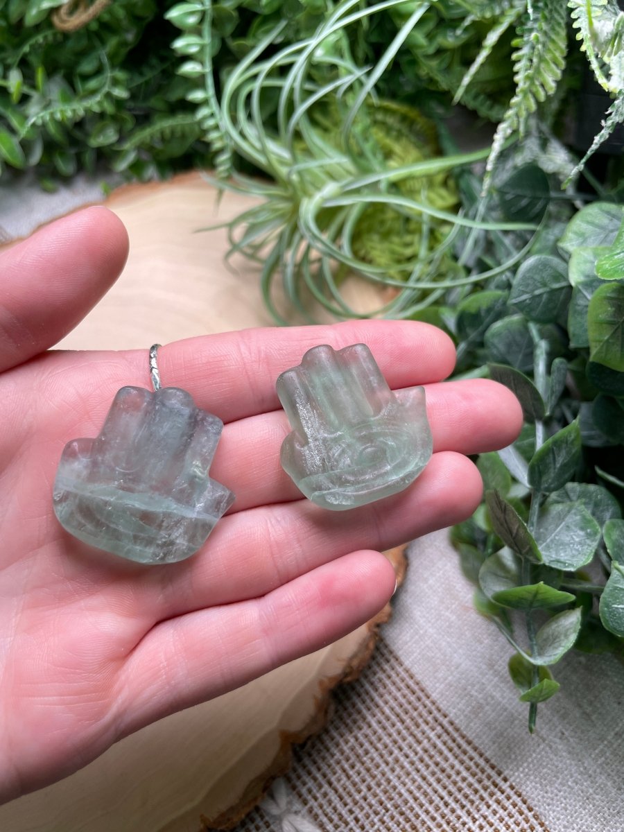 Crystal Hamsa | Copper Ashes