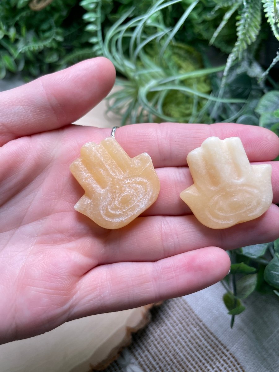 Crystal Hamsa | Copper Ashes