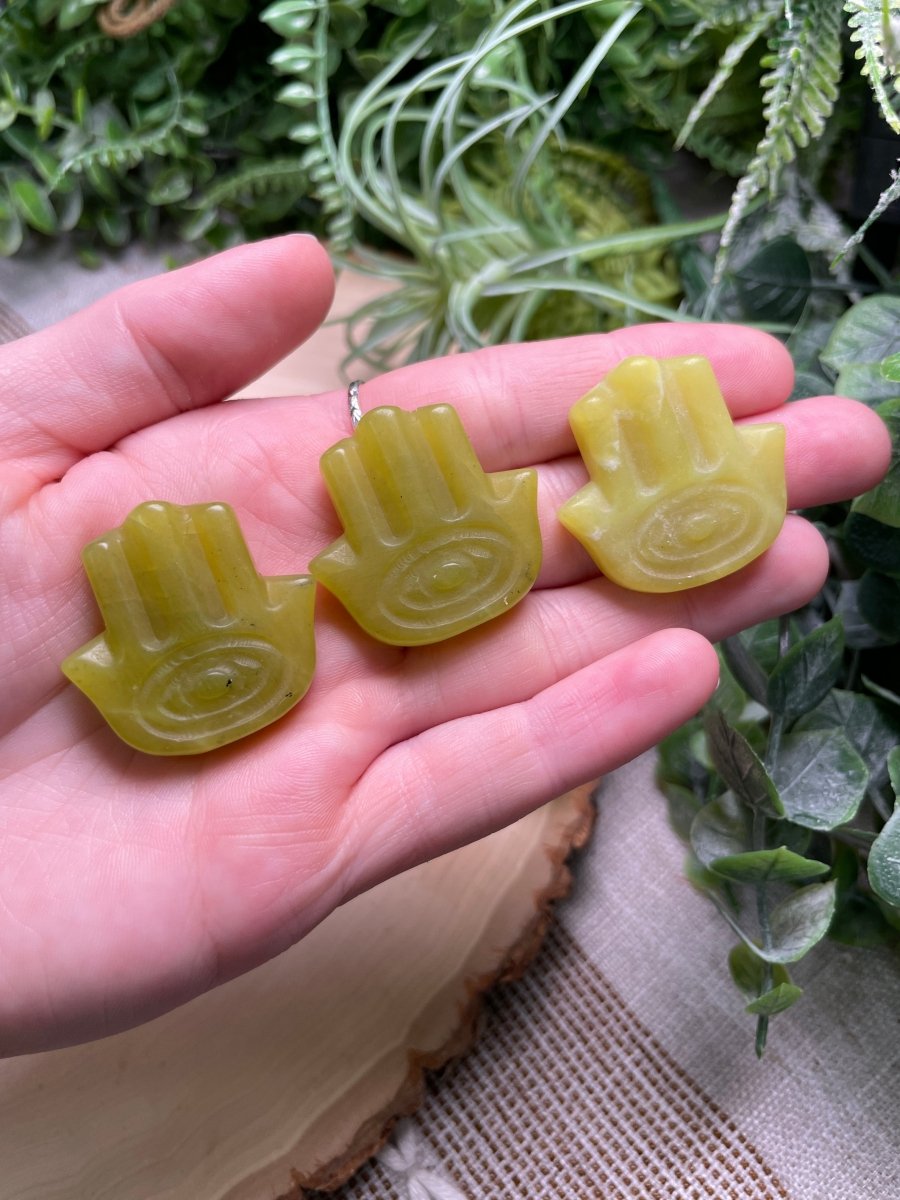 Crystal Hamsa | Copper Ashes