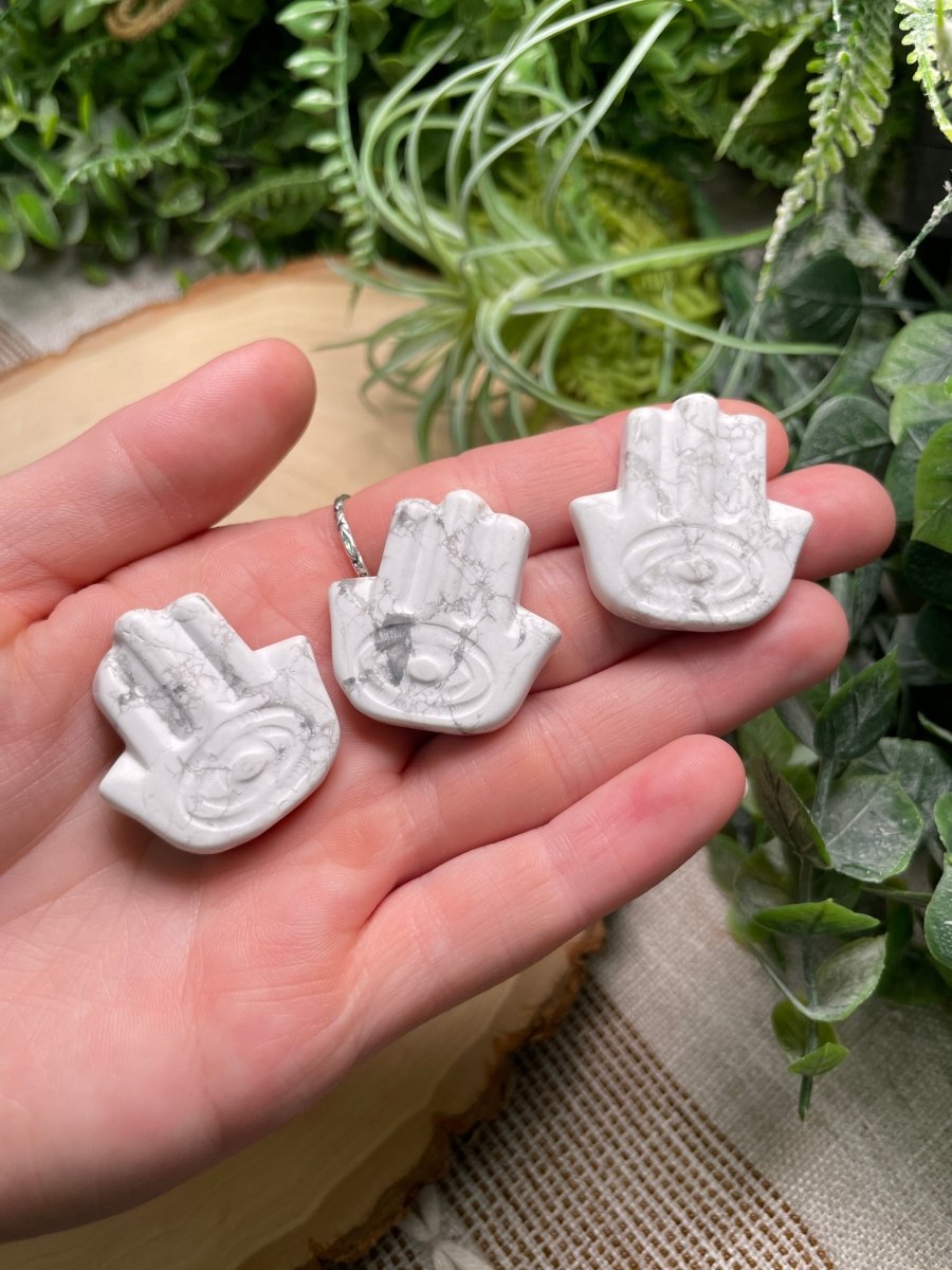 Crystal Hamsa | Copper Ashes