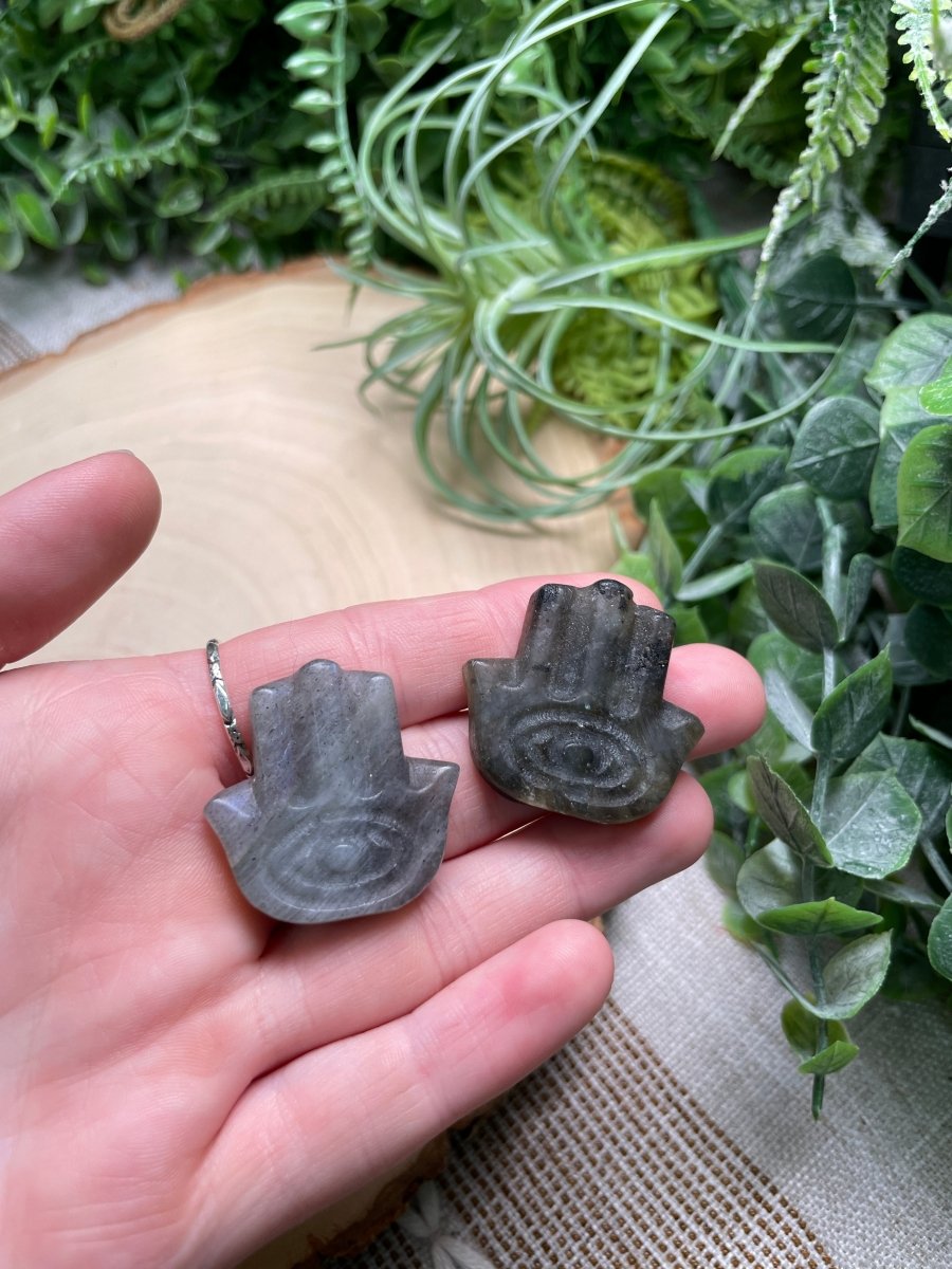 Crystal Hamsa | Copper Ashes