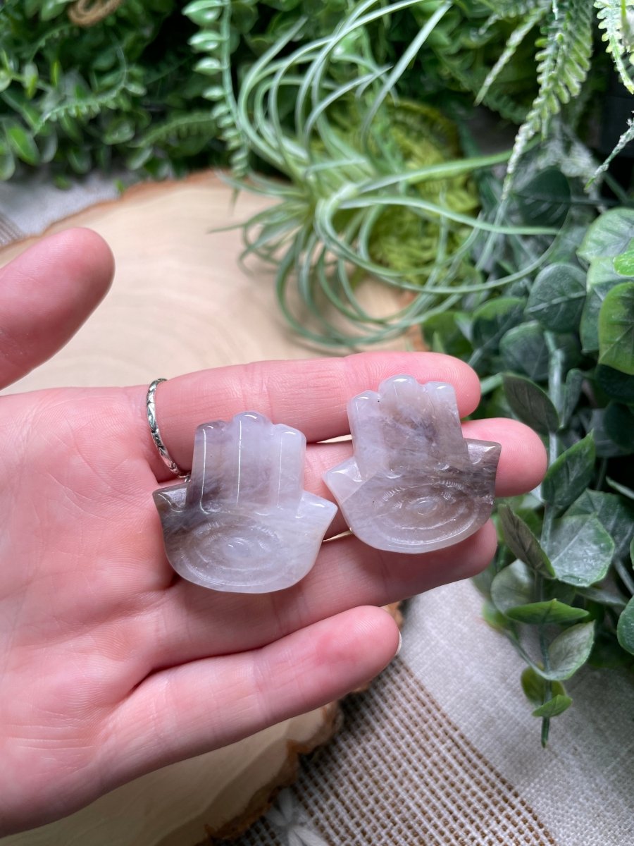 Crystal Hamsa | Copper Ashes