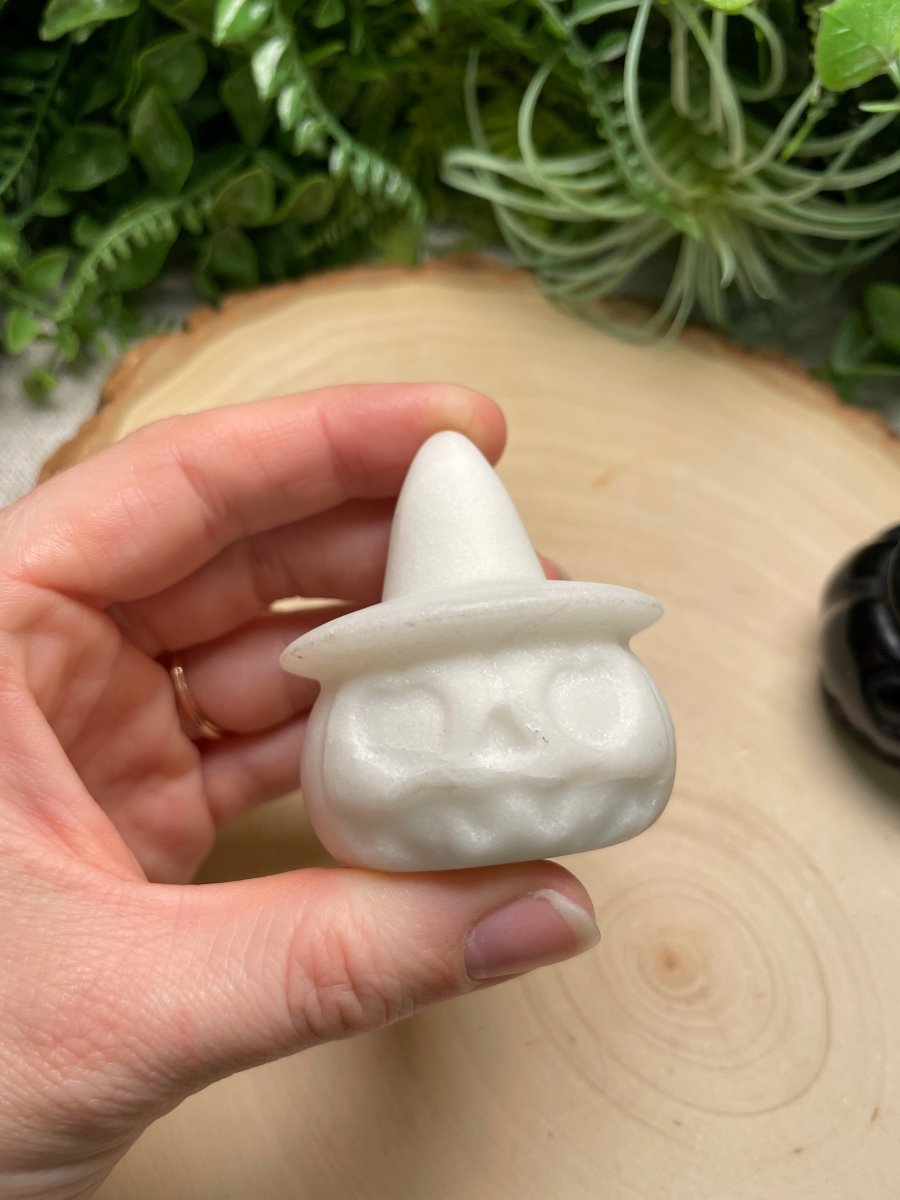 Crystal Heart Eyes Jack - O - Lantern | Copper Ashes