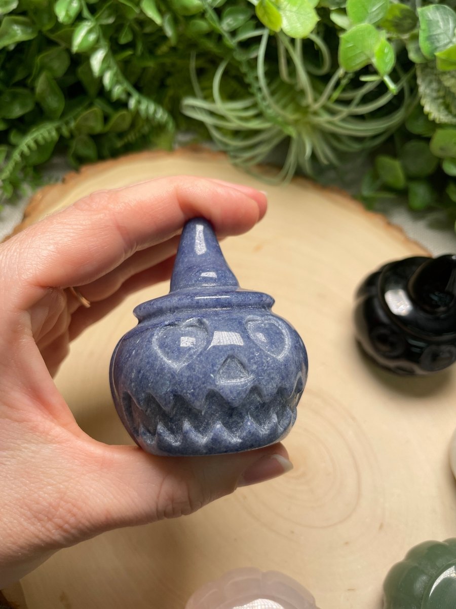 Crystal Heart Eyes Jack - O - Lantern | Copper Ashes