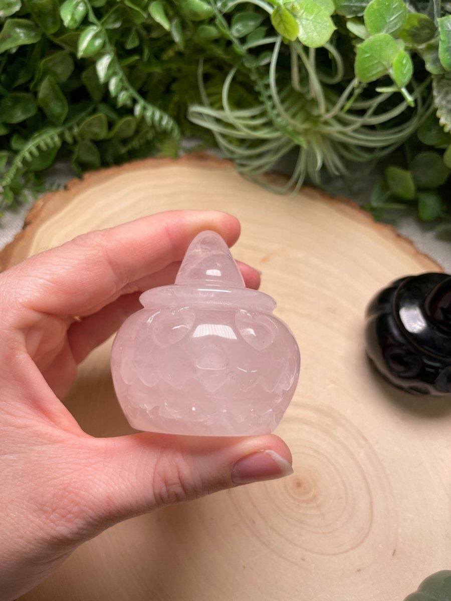 Crystal Heart Eyes Jack - O - Lantern | Copper Ashes