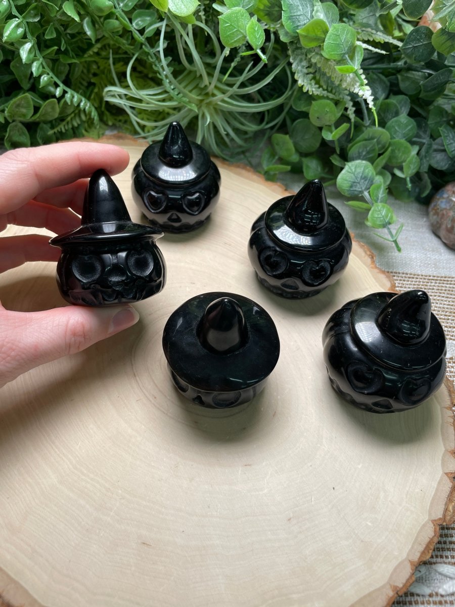 Crystal Heart Eyes Jack - O - Lantern | Copper Ashes