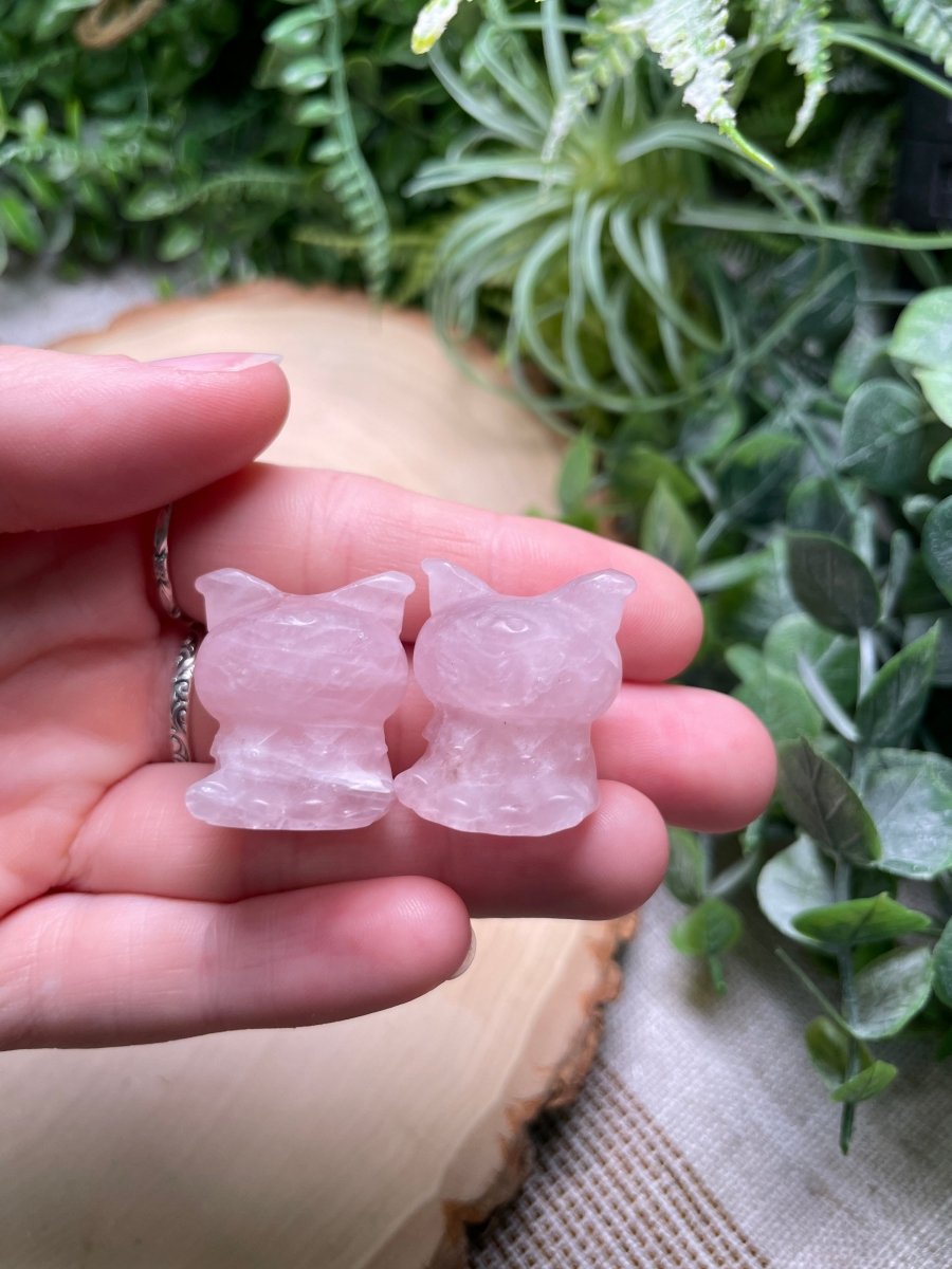 Crystal Kuromi from Hello Kitty (synthetic white jade available) | Copper Ashes